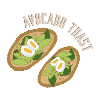 BakerAndMoore coffee breakfast lunch toast Sticker