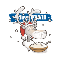 Idre_fjall snowboard brasa sno vinter Sticker
