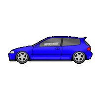 Honda Cars Sticker by ImportWorx