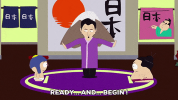 eric cartman fighting GIF by South Park 