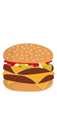 Quarter Pounder Heat Sticker by Maccas AU