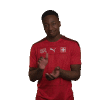Clap Celebrating Sticker by Swiss Football Association