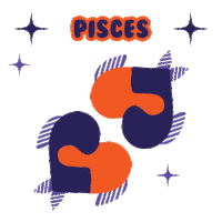 Jigglr zodiac horoscope pisces jigglrscope Sticker