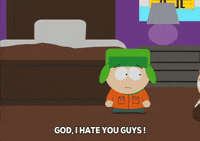 eric cartman bed GIF by South Park 