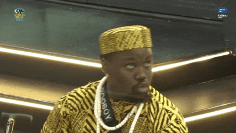 Bbnaija Speaking GIF by Big Brother Naija