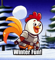 Snow Winter GIF by Zorooster