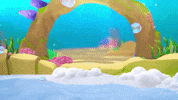 Bathing Peek A Boo GIF by moonbug