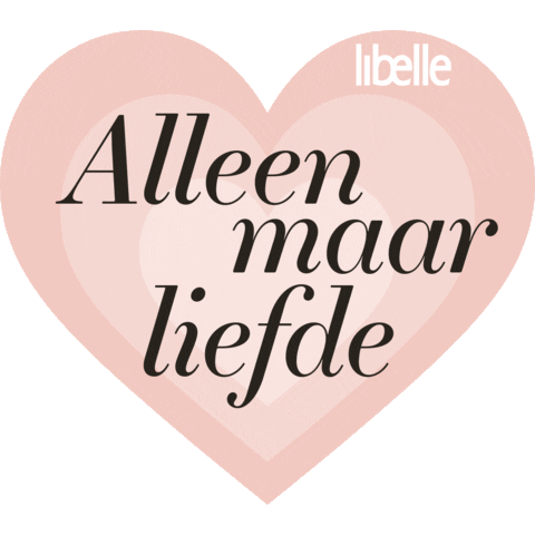 Luf Love Sticker by Libelle.nl
