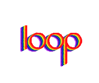loop Sticker by Felix von Liska
