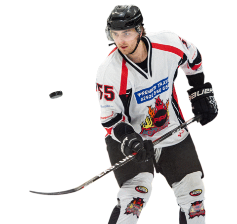 Ice Hockey Sticker by Cardiff Fire