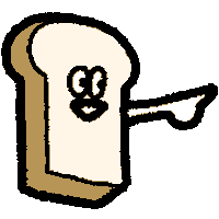 Bread Nani Sticker
