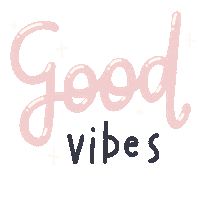 Happy Good Vibes Sticker