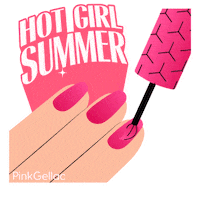 Girl Summer Sticker by Pink Gellac