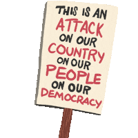 Impeach This Is America Sticker by Creative Courage