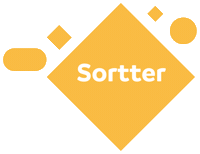 sortter logo sortter sorttercom sortter dot com Sticker