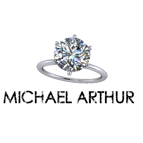 Rock Diamond Sticker by Michael Arthur