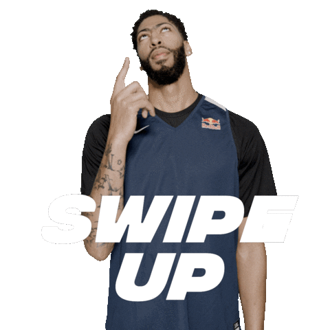 Point Up Anthony Davis Sticker by Red Bull