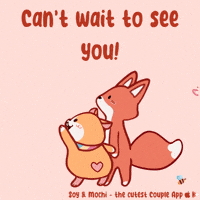 Be There Soon Miss You GIF by SoyandMochi