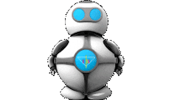 Artificial Intelligence Robot Sticker by Kenesispro