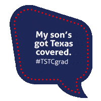 West Texas Graduation Sticker by Texas State Technical College