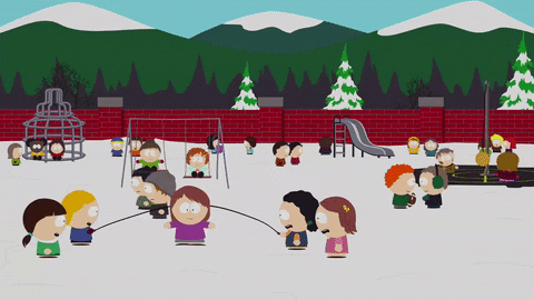 snow playing GIF by South Park 