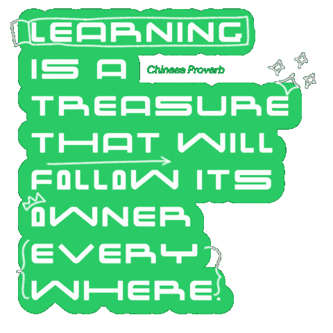 Illustration Learn Sticker by Keva Epale