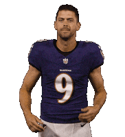 Justin Tucker Football Sticker by Baltimore Ravens