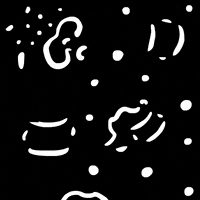 black and white animation GIF by Philippe Roy