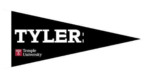 Temple University Sticker by Tyler School of Art and Architecture