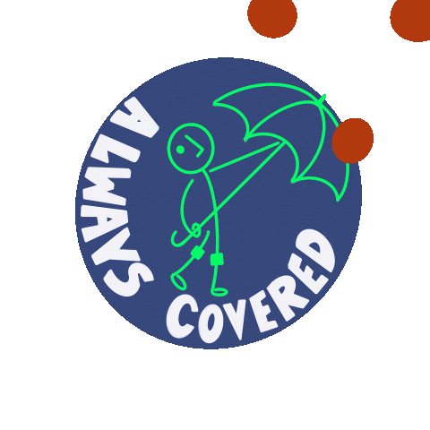 Rain Raining Sticker by Swiss Dodgeball