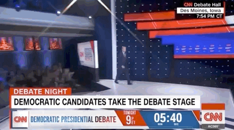 Democratic Debate Tom Steyer GIF by GIPHY News