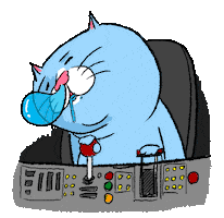 Sleep Nod Off Sticker by ehcat