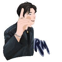 Rm Indigo Sticker by Tizzm