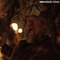 Graham Mctavish Reaction GIF by Men in Kilts: A Roadtrip with Sam and Graham