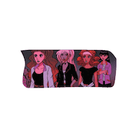 Friends Superhero Sticker by A LA BRAVA, Universe of Latina Superheroes