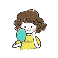 Curly Hair Sticker by Curly Me