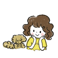 Curly Hair Sticker by Curly Me