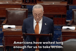 Chuck Schumer Senate GIF by GIPHY News