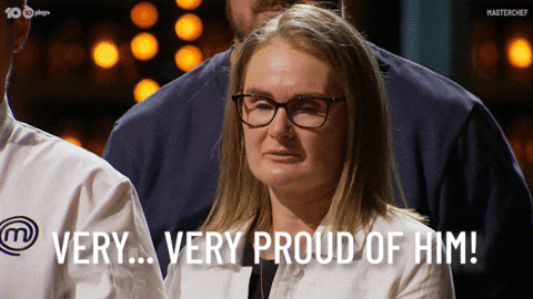 Proud Australia GIF by MasterChefAU