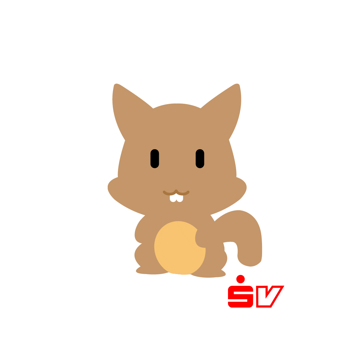 Squirrel Sparkasse Sticker by SV SparkassenVersicherung
