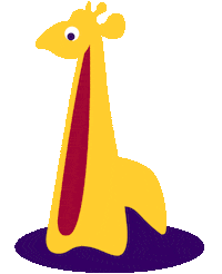 Toy Giraffe Sticker by ftutb