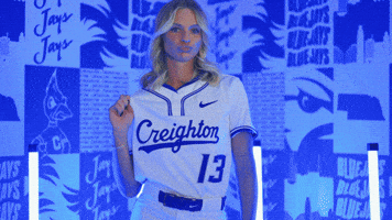 Creighton Bluejays Softball GIF by Creighton University Athletics
