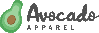 AvocadoApparel logo brand amazon clothing Sticker