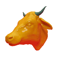 3D Gold Sticker