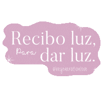 Luz Lightworker Sticker by Be Generation Love