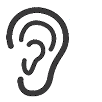 CHRYSIKOSHEARING hearing hearingaids chrysikoshearing chrysikos Sticker