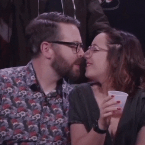 New Years Kiss GIF by Kinda Funny