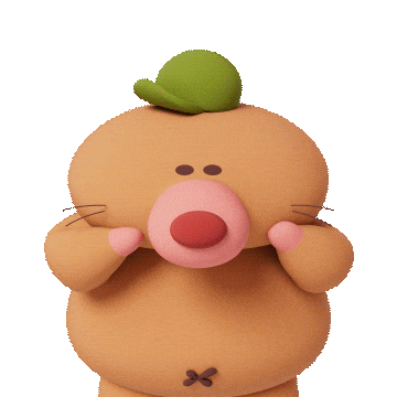 dudadu_official giphyupload animation cartoon sticker Sticker