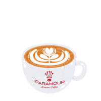 Paramour_Coffee coffee latte paramourcoffee Sticker