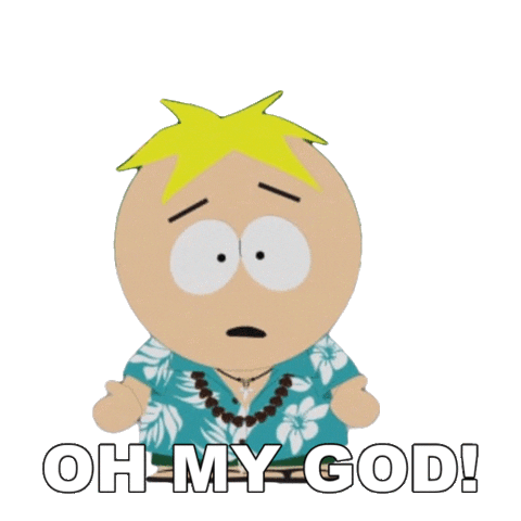 Oh My God Omg Sticker by South Park